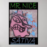 MR NICE SATIVA POSTERS