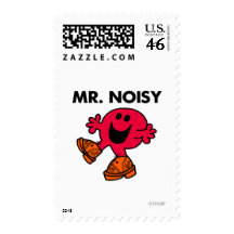 Mr Noisy Classic Postage Stamp