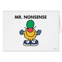 Mr Nonsense Classic Card