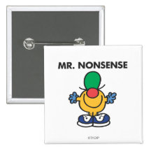Mr Nonsense Classic Pin