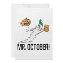 Mr October Personalized Announcement