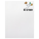 Mr October Letterhead