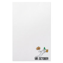 Mr October Stationery Paper