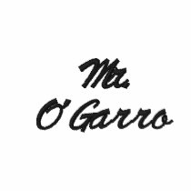 Mr. O'Garro embroidered shirts