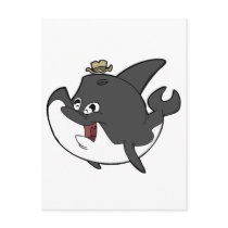 Mr. Orca postcards by adrianropp Mr. Orca postcards
