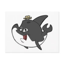 Mr. Orca postcards by adrianropp Mr. Orca postcards