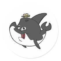 Mr. Orca stickers by adrianropp Mr. Orca stickers
