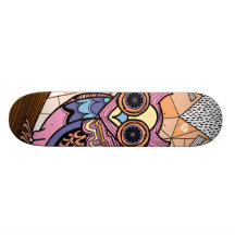 Mr. Owl deck Skate Board
