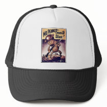 Mr. Peanut Goes To War Hats