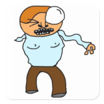 Mr.Peepwrinkle Sticker
