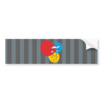 Mr.Pique bumper sticker