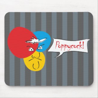 Mr.Pique Poppycock mousepad mousepad