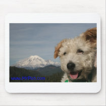 Mr. Pish Visits Mt. Rainier mousepads