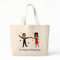 Mr. President and First Lady Obama bags