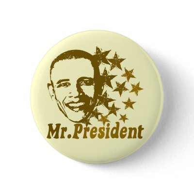 Mr. President Button by EllesPlanet