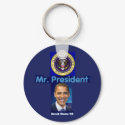 MR. PRESIDENT Keychain by samappleby MR. PRESIDENT Keychain
