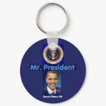 MR. PRESIDENT Keychain by samappleby MR. PRESIDENT Keychain