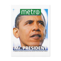 "Mr. President" Obama Postcard