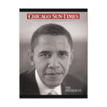 Mr. President Obama Postcard by suntimes Mr. President Obama Postcard