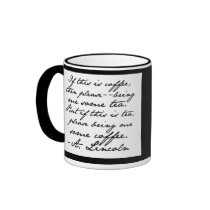Mr. President Wants Coffee (or Tea) Coffee Mug