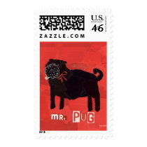 Mr Pug postage