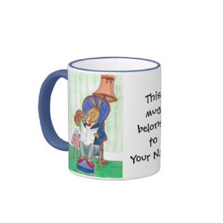 Mr Rabbit Coffee Mug to Personalise mug