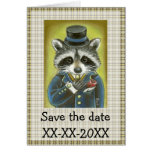 Mr Raccoon Greeting Card