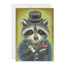Mr Raccoon Invite