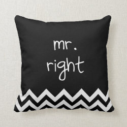 mr. right pillow
