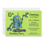Mr. Robot Personalized Birthday Invitation