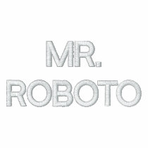 MR. ROBOTO embroidered hoodie embroidered shirts