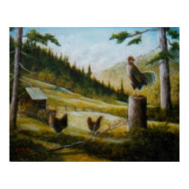 Mr. Rooster posters