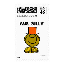 Mr Silly Classic Postage Stamp