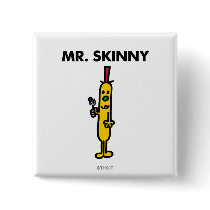 Mr Skinny Classic Pinback Button
