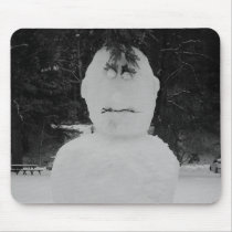 Mr.Snowman mousepads