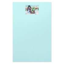 Mr. Snowman Notepaper stationery