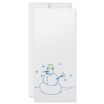 Mr. Snowman Rack Card