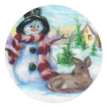 Mr Snowman Sticker Mr Snowman Sticker