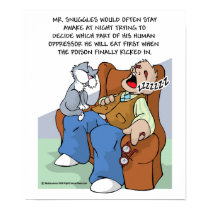 Mr Snuggles posters by fightcancertees Mr Snuggles posters