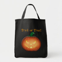 Mr Spooky Jack O Lantern Trick or Treat Bag