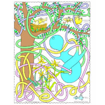 Mr. Squiggly Finds Burd's Nest t-shirts by rodaki Mr. Squiggly Finds Burd's Nest t-shirts