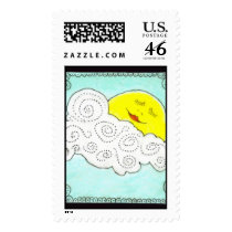 Mr. Sun Again postage by MissMaryweather Mr. Sun Again postage