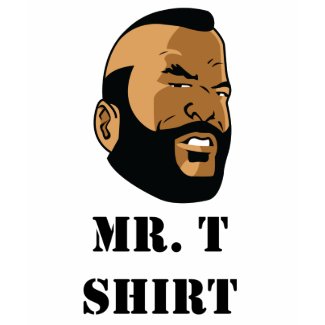 Mr. T-Shirt - Comic Face Apparel shirt