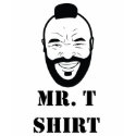 Mr. T-Shirt - Outline Face Apparel shirt