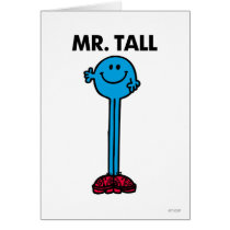 Mr Tall Classic Greeting Cards