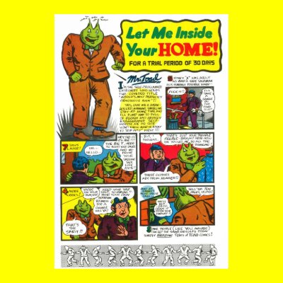 Mr. Toad  will change your life! Print by Zippy