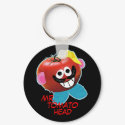 mr. tomato head humorous parody Keychain by popiconz mr. tomato head humorous parody Keychain