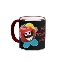 mr. tomato head humorous parody mug