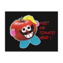 Mr Tomato head humorous parody Postcard by popiconz Mr Tomato head humorous parody Postcard