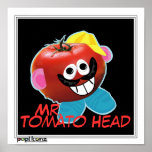 mr. tomato head humorous parody Poster posters